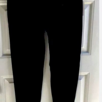 Terra and Sky Black Soft Brushed Leggings Plus 1X (16W-18) NWT